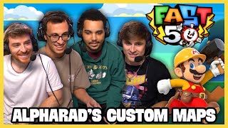 Alpharads Mario courses destroy Ludwig PointCrow DougDoug and Void  Fast50 [upl. by Fee]