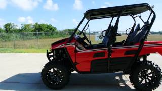 2013 Teryx4 RED LE With 16 inch MSA M20 Kore Wheels and 30quot Moto MTC Tires Lift and Winch [upl. by Binetta555]