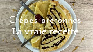 Crêpes recette facile rapide et inratable [upl. by Gabbey]