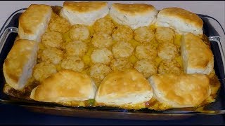 Ground Beef Cheeseburger Casserole Very Easy to make [upl. by Derraj]