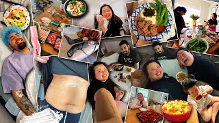 VLOG gallbladder removal surgery painful recovery cooking meals with bestie amazon unboxing haul [upl. by Libby963]