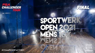 LIVE SQUASH Sportwerk Mens Open 2021  Final [upl. by Ubald]