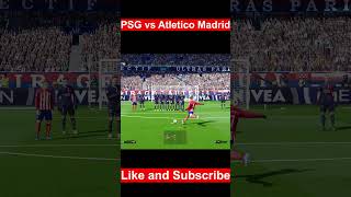 PSG vs Atletico Madrid Free Kick [upl. by Nyssa]