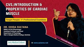 Physiology  CVS  Introduction and Properties of Cardiac Muscle [upl. by Purcell286]