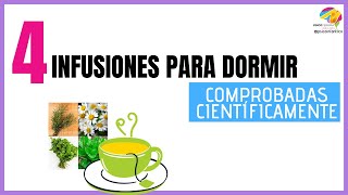 INFUSIONES para DORMIR profundamente [upl. by Wiencke]