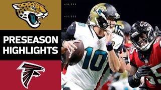 Jaguars vs Falcons  NFL Preseason Week 4 Game Highlights [upl. by Yannodrahc]