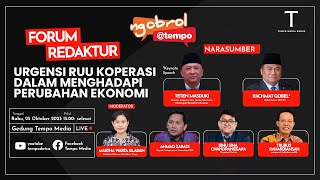 Urgensi RUU Koperasi Dalam Menghadapi Perubahan Ekonomi [upl. by Kieger]