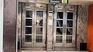 Beautiful elevators at Stockholm Central station Sweden [upl. by Anstice422]