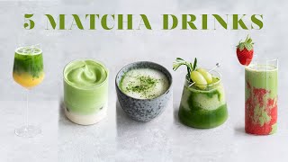 5 Delicious Matcha Drinks to Try at Home [upl. by Anelis]