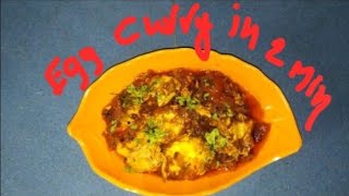 Grandma Special Egg CurryEasy Scrambled Egg Curry In 2 Min [upl. by Zoe]