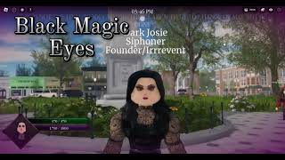 Dark JosieJosie Showcase  TVP  The Vampire Prophecies Roblox [upl. by Elpmid691]