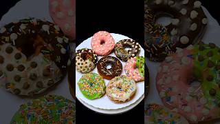 Fresh DONUTS With Sprinkles Recipe Pinned At Comments Section shorts [upl. by Stavro]