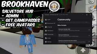 🌟 Brookhaven Script  Avatar Changer Admin Commands Troll and More  Roblox PcMobile Executor [upl. by Etnoed]