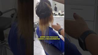 Si tu cabello se rompe por decoloraciones mal hechas Este color y corte es para tibettylazcano [upl. by Haland]