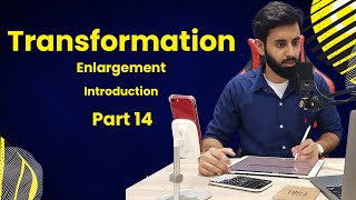 O levelIGCSE Maths  Transformation 14  Introduction to Enlargement [upl. by Htaras]