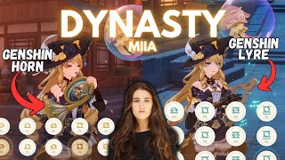 Dynasty  MIIA  Windsong Lyre amp Nightwind Horn Cover by Reykova [upl. by Landmeier860]