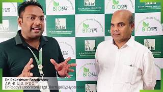 Dr Rakeshwar Bandichhor APIRampD IPDO Dr Reddys Laboratories Ltd  BioESD2019 [upl. by Irmine]