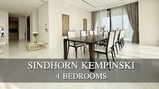 SOLD  คอนโด 4 ห้องนอน The Residences at Sindhorn Kempinski Hotel Bangkok [upl. by Ardeth]