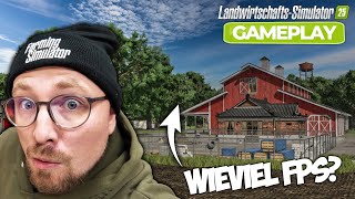 LS25  Das erste GAMEPLAY auf meinem PC wie ist die PERFORMANCE im Vergleich FARMING SIMULATOR 25 [upl. by Jallier]