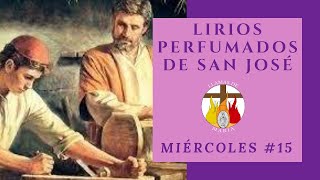 MIÉRCOLES  15  LIRIOS PERFUMADOS DE SAN JOSÉ  quotLirio perfumado del Trabajoquot [upl. by Elleirbag]