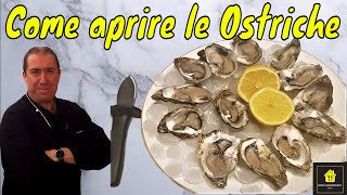 Come aprire le Ostriche in sicurezza tutorial video [upl. by Gonroff845]