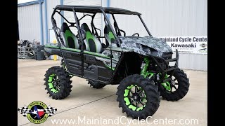 19999 2018 Kawasaki Teryx4 LE with 6 Inch Lift 17 Inch Wheels and 32 Inch Tires [upl. by Eniar]