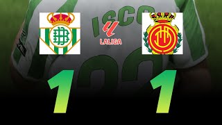 Partido Completo  Real Betis vs Mallorca  Jornada 6 [upl. by Sabella]