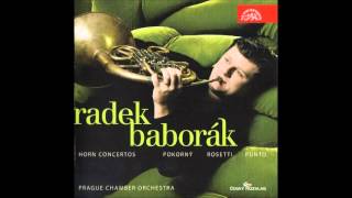 FX Pokorný Concerto for Horn Timpani and Strings in D major Radek Baborak [upl. by Sema]