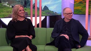 Gabby Logan Jason Watkins On The One Show 14032024 [upl. by Neenwahs]