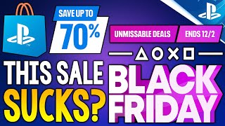 The PSN BLACK FRIDAY 2024 Sale Absolutely SUCKS [upl. by Vilhelmina243]