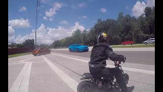 MUST SEE Mini Bike 70 MPH Stage 4 Predator 212 cc FULL RIDE HD [upl. by Yelha437]