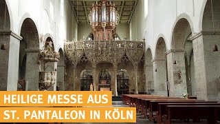 Heilige Messe live aus Köln Mittagsmesse katholischer Gottesdienst  08042024 [upl. by Anileme]