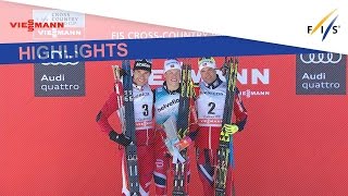 Highlights  Klaebo strikes again at Quebec City  FIS Cross Country [upl. by Licec65]