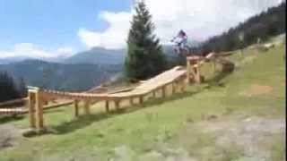 Impressionen vom Opening des neuen Bikepark in SerfausFissLadis Northshore [upl. by Leakcim661]