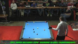 Super Billiards Expo 2013 Finals Shane Van Boening Vs Thorsten Hohmann [upl. by Newlin]