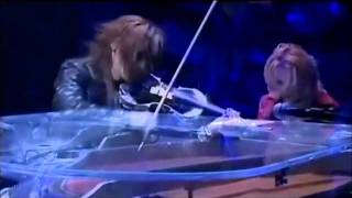 Yoshiki piano and Sugizo violin intro to Kurenai live at Tokyo Domo [upl. by Odab]