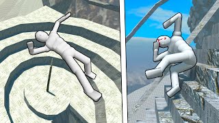 Euphoria Ragdoll Physics NPC Falls Compilation 20 [upl. by Pack]