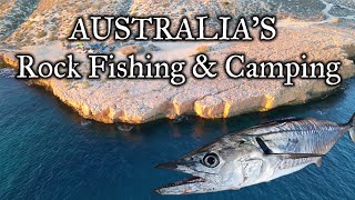 Remote Rock Fishing amp Camping in Australia [upl. by Consuelo]