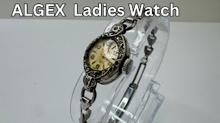 Vintage ALGEX Swiss Made 17 Jewels Incabloc Ladies Watch [upl. by Whittaker553]