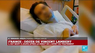 Après onze ans dans un état végétatif Vincent Lambert est mort [upl. by Isabel]