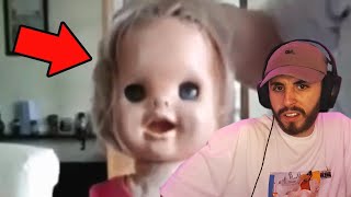 Incredibly Creepy Dolls MOVING The Most HAUNTED Dolls Caught On Tape [upl. by Llertnod]