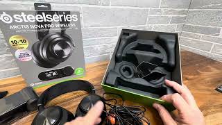 Unboxing of Steelseries Arctis Nova Pro Wireless [upl. by Nels]