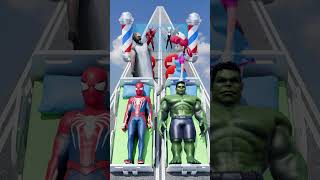 GTA V New Heal Run Spiderman vs Hulk Funny Challenge gta [upl. by Adieno204]