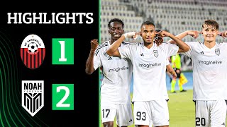 Shkëndija 12 Noah UEFA Conference League 1st Qualifying Round   Highlights [upl. by Franciska247]