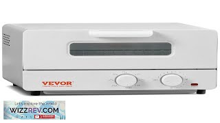 VEVOR Steam Oven Toaster 12L Countertop Convection Oven 1300W 5 In 1 Review [upl. by Egidio112]