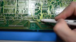 YAMAHA DX7 Battery Repair Tips 1 [upl. by Laucsap]