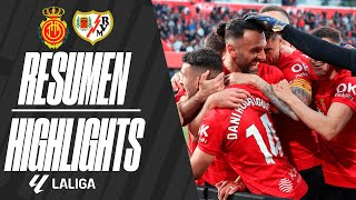 Highlights J24 RCD Mallorca vs Rayo Vallecano  RCD Mallorca [upl. by Ahselat]