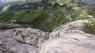 Wing Suit Base Jump Walenstadt Fatal Attraction [upl. by Anircam25]