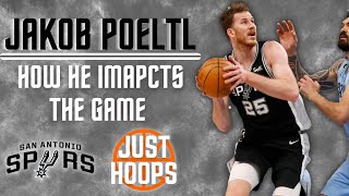 Jakob Poeltl How He Impacts the Game [upl. by Yrocaj]