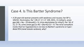 Hypokalemia Part 8 Case Studies [upl. by Anastasius]